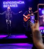 Flor Paz durante la presentación de la Feria de la Música. (Fuente: Leandro Teysseire)