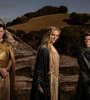 Gil Galad, Galadriel y Elrond, altos elfos en "Los Anillos de Poder".