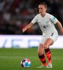 Keira Walsh, una de las figuras de la selección inglesa (Fuente: AFP)