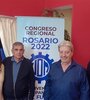 Furlán junto con Donello, el diputado Cleri y la concejala Teisa.