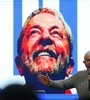 Discursode Lulaen el Foro de Economía Solidaria de San Pablo. (Fuente: AFP)