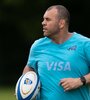 El australiano Michael Cheika, DT de Los Pumas. (Fuente: Prensa UAR)