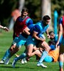 Los Pumas trabajan para vencer a los Springboks en Avellaneda. (Fuente: Prensa UAR)