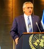 La principal actividad en su agenda será su participación en la 77 a. Asamblea General de la ONU el martes entre las 17 y las 19 (Fuente: ONU)