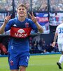 Facundo Colidio marcó su sexto gol desde que llegó a Tigre (36 partidos jugados) (Fuente: NA)