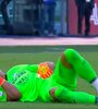 El momento de la lesión de Musso (Fuente: Captura de vídeo )
