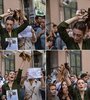 Quemar hiyabs y cortarse el pelo, el desacato de de las mujeres en Irán que tomó las calles. (Fuente: AFP)