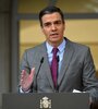 Pedro Sánchez, jefe de gobierno español. (Fuente: AFP)