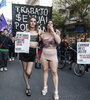 Protesta de trabajadoxs sexuales en Mar del Plata. (Fuente: Leti Starc)