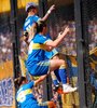 Las jugadoras de Boca festejan en La Bombonera. (Fuente: Foto Prensa Boca)