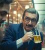 Peter Lanzani y Ricardo Darín, Moreno Ocampo y Strassera en el film.