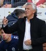 Pipo Gorosito: 26 triunfos, 14 empates y 14 derrotas desde que llegó a Gimnasia. Imponente (Fuente: Fotobaires)