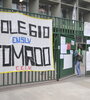 "Colegio tomado", una postal que se repite en las escuelas porteñas. (Fuente: Sandra Cartasso)