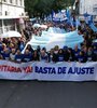 Los docentes protagonizaron dos semanas de huelgas y protestas. (Fuente: Prensa Amsafe)