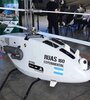 El modelo de dron que adquirió la provincia para seguridad.