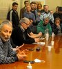 La Mesa Federal del Deporte reunida en el Congreso  (Fuente: Alejandro Leiva)