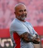 Sampaoli celebró su primera victoria en su regreso a Sevilla (Fuente: EFE)