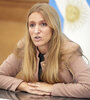 Florencia Carignano, titular de la Dirección Nacional de Migraciones.