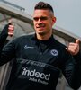 El colombiano Rafael Santos Borré (Fuente: Prensa Eintracht Frankfurt)