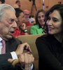 Vargas Llosa junto a Díaz Ayuso en el acto en Madrid. (Fuente: EFE)