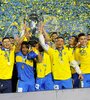 Boca festejó a lo grande en la Bombonera (Fuente: Julio Martín Mancini)