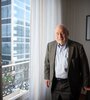 Josepg Stiglitz, en Buenos Aires, en la entrevista con Página/12. (Fuente: Adrián Pérez)