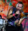 Chris Martin, el carismático líder de Coldplay.  (Fuente: Télam)