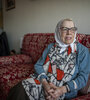 Buscarita Roa, vicepresidente de Abuelas de Plaza de Mayo, homenajeada por el gobierno de Chile. (Fuente: Adrián Pérez)