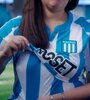 La nueva camiseta para las mujeres del subcampeón (Fuente: Prensa Racing)