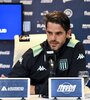 Gago había suspendido la conferencia de prensa post River y volvió a hablar este viernes (Fuente: Prensa Racing)