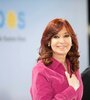 Cristina Kirchner podría reaparecer en un congreso de la UOM. (Fuente: NA)