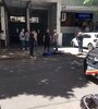 El delincuente herido por los custodios de la víctima en San Martín al 500.