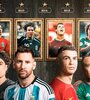 Dos mexicanos, un argentino y un portugués (Fuente: Prensa FIFA)