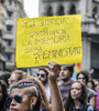 El colectivo NI Una Menos llama hoy a concentrarse en la puerta del palacio de Tribunales. (Fuente: Sandra Cartasso)