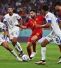 España consiguió la mayor goleada de la primera fecha, con el 7-0 sobre Costa Rica (Fuente: AFP)