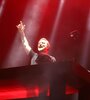 Guetta es un gran showman que toma el micrófono para arengar. (Fuente: Gentileza)