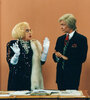 Klemm tuvo su segmento en El palacio de la risa, el programa de Gasalla en los 90.  (Fuente: Fundación Klemm)