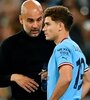 El Manchester City de Guardiola y Julián Álvarez jugará octavos de Champions contra el Leipzig alemán (Fuente: AFP)