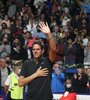 Del Potro, emocionado, es ovacionado por el público en el Lawn Tennis (Fuente: Alejandro Leiva)