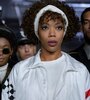 La mimética Naomi Ackie como Whitney Houston. 