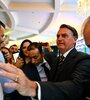 Bolsonaro hace una semana en el hotel Trump Doral de Miami. (Fuente: AFP)