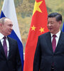 Vladimir Putin y Xi Jinping. (Fuente: AFP)