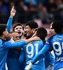 Napoli y su temible delantera le metieron cuatro goles al Torino (Fuente: AFP)