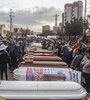 Victimas de la masacre de Juliaca, Perú. (Fuente: AFP)