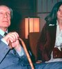 Borges y Kodama, en los últimos años del autor de "Ficciones".  (Fuente: EFE)