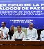 Bruno Rodríguez (centro) habla en la apertura del diálogo en La Habana. (Fuente: AFP)
