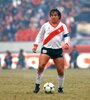 Tolo Gallego, volante central y capitán del River campeón del 86.