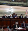 El senador Rubén Pirola presidió la Asamblea Legislativa.