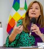 La ministra las Mujeres, Políticas de Género y Diversidad Sexual, Estela Diaz.