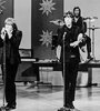 The Rolling Stones, en un estudio de TV, circa 1963.